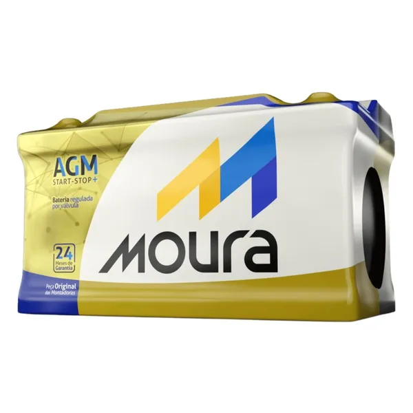 Bateria MOURA AGM - entrega e instalação grátis em Curitiba
